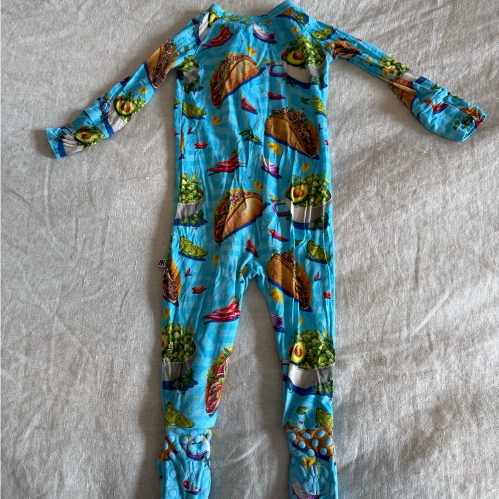 Bums & Roses Convertible Romper - Picture 3 of 3